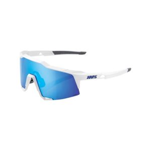 100% SPEEDLAB Cyklistické okuliare - SPEEDCRAFT - biela/modrá