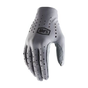 100% SPEEDLAB Cyklistické rukavice dlhoprsté - SLING - šedá