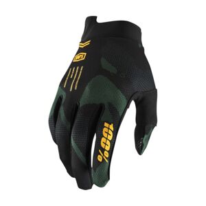 100% SPEEDLAB Cyklistické rukavice dlhoprsté - ITRACK JR - čierna XL