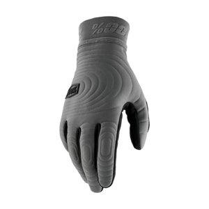 100% SPEEDLAB Cyklistické rukavice dlhoprsté - BRISKER XTREME - šedá 2XL