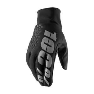 100% SPEEDLAB Cyklistické rukavice dlhoprsté - HYDROMATIC BRISKER - čierna