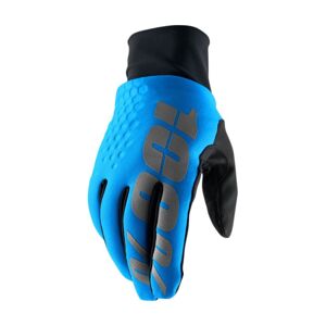100% SPEEDLAB Cyklistické rukavice dlhoprsté - HYDROMATIC BRISKER - modrá L