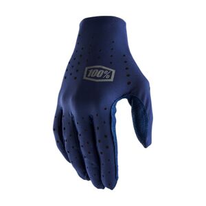 100% SPEEDLAB Cyklistické rukavice dlhoprsté - SLING W - modrá
