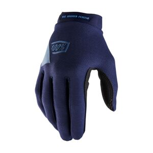 100% SPEEDLAB Cyklistické rukavice dlhoprsté - RIDECAMP - modrá 2XL