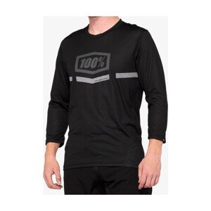 100% SPEEDLAB dres s 3/4 rukávom - AIRMATIC - čierna
