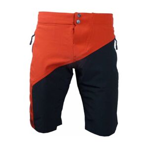 HAVEN krátke nohavice - PURE - čierna/červená 2XL