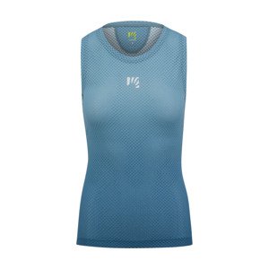 Cyklistický dres bez rukávov - VERVE MESH - svetlo modrá