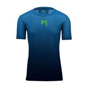 Cyklistický dres s krátkym rukávom - VERVE MESH - modrá/čierna S