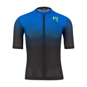 KARPOS Cyklistický dres s krátkym rukávom - VAL VIOLA - modrá/čierna XL