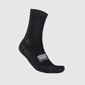 SPORTFUL Cyklistické ponožky klasické - PRO - čierna S