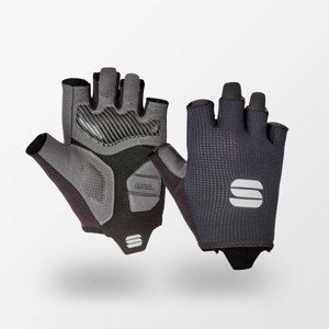 SPORTFUL Cyklistické rukavice krátkoprsté - TOTAL COMFORT - čierna S