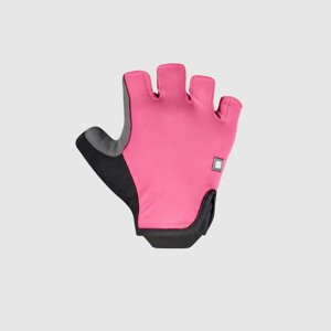 SPORTFUL Cyklistické rukavice krátkoprsté - MATCHY - ružová S