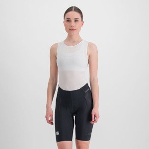 SPORTFUL Cyklistické nohavice krátke bez trakov - BODYFIT CLASSIC - čierna XS