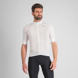 SPORTFUL Cyklistický dres s krátkym rukávom - SRK - biela 2XL