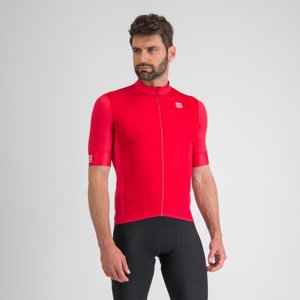 SPORTFUL Cyklistický dres s krátkym rukávom - SRK - cyklamenová L