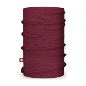 CASTELLI Cyklistický nákrčník - MERINO - bordová UNI