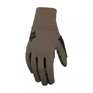 FOX Cyklistické rukavice dlhoprsté - RANGER GLOVE - hnedá S