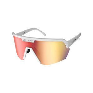 SCOTT Cyklistické okuliare - SPORT SHIELD - biela