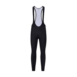 HOLOKOLO Cyklistické nohavice dlhé s trakmi - ELITE WINTER - čierna 2XL