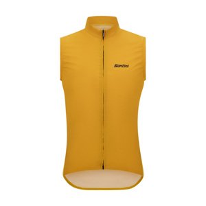 SANTINI Cyklistická vesta - RTR WIND - žltá XS
