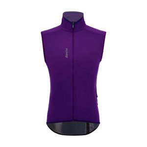 SANTINI Cyklistická vesta - MAGIC RAIN - fialová S