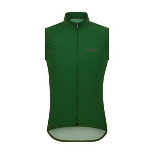 SANTINI Cyklistická vesta - RTR WIND - zelená XS