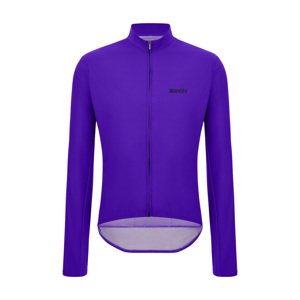 SANTINI Cyklistická zateplená bunda - RTR WIND - fialová XS