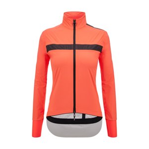 SANTINI Cyklistická zateplená bunda - GUARD NEOS - ružová 3XL