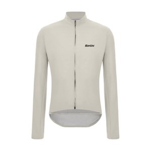 SANTINI Cyklistická zateplená bunda - RTR WIND - ivory XS