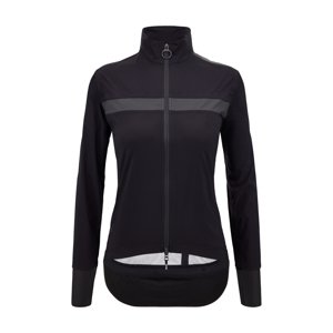 SANTINI Cyklistická zateplená bunda - GUARD NEOS - čierna 3XL
