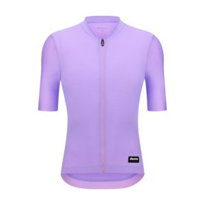 SANTINI Cyklistický dres s krátkym rukávom - RTR - fialová L