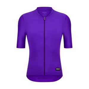 SANTINI Cyklistický dres s krátkym rukávom - RTR - fialová XS
