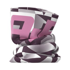 ALÉ Cyklistický nákrčník - ACCESSORI MULTIVERSO - fialová/biela