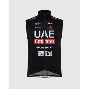 PISSEI Cyklistická vesta - UAE TEAM EMIRATES 2024 - čierna