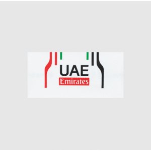 PISSEI Cyklistická čelenka - UAE TEAM EMIRATES 2024 - biela UNI