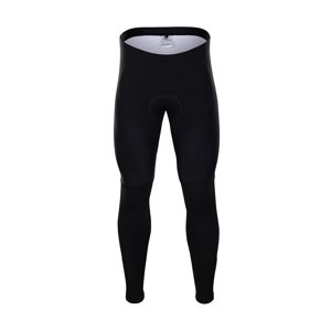 HOLOKOLO Cyklistické nohavice dlhé bez trakov - WINTER  - čierna 4XL