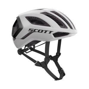 SCOTT Cyklistická prilba - CENTRIC PLUS - biela/čierna (55–59 cm)