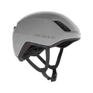 SCOTT Cyklistická prilba - DOPPIO - strieborná/šedá (51–55 cm)