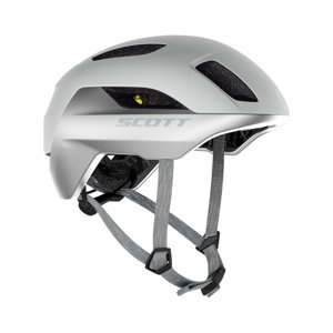 SCOTT Cyklistická prilba - LA MOKKA PLUS - strieborná/šedá (59-61 cm)