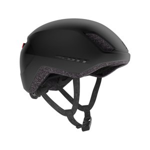 SCOTT Cyklistická prilba - DOPPIO - čierna (51–55 cm)