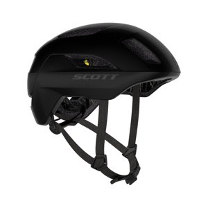 SCOTT Cyklistická prilba - LA MOKKA PLUS SENSOR - čierna (55–59 cm)