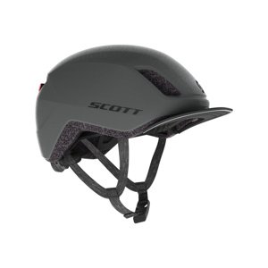 SCOTT Cyklistická prilba - DOPPIO PLUS - šedá (55–59 cm)