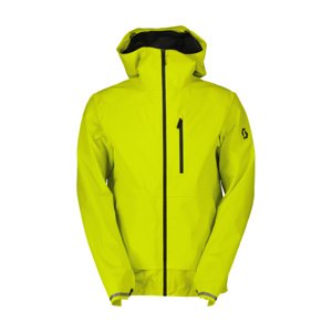 SCOTT Cyklistická vetruodolná bunda - COMMUTER 25L - žltá 2XL