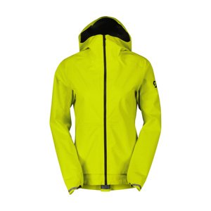 SCOTT Cyklistická vetruodolná bunda - COMMUTER 25L W - žltá L
