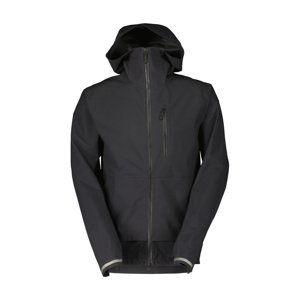 SCOTT Cyklistická vetruodolná bunda - COMMUTER 25L - čierna XL
