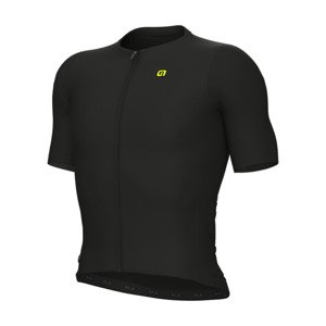 ALÉ Cyklistický dres s krátkym rukávom - R-EV1 RACE 2.0 - čierna