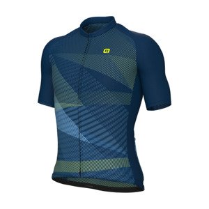 ALÉ Cyklistický dres s krátkym rukávom - PRAGMA CONNECT - modrá