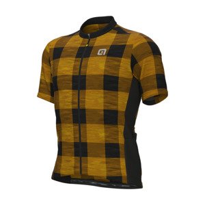 ALÉ Cyklistický dres s krátkym rukávom - SCOTTISH OFF ROAD - GRAVEL - hnedá 2XS