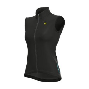 ALÉ Cyklistická vesta - GUSCIO RACING - čierna XS
