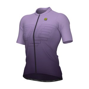 ALÉ Cyklistický dres s krátkym rukávom - R-EV1 ARTIKA - fialová